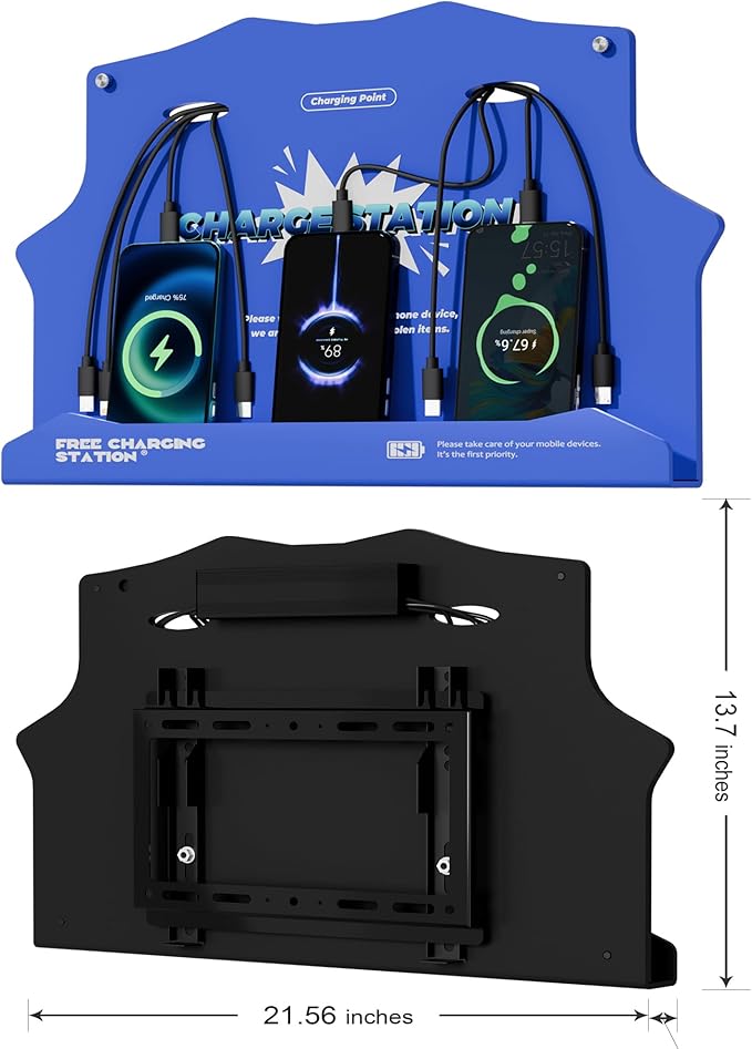 Wall Mounted Cell Phone Charging Station - Image 3