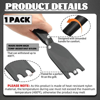 TonGass Grill Scraper for George Foreman Indoor Grills & Most Other Indoor - Image 2
