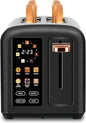 SEEDEEM Toaster 2 Slice with Touch Screen, Faster Heating Speed, 7 Shade Setting by SEEDEEM