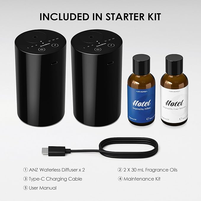 Waterless Essential Oil Diffuser Starter Kit - Image 6