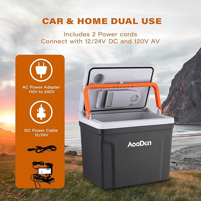 Upgrade 27 Quart Electric Car Cooler and Warmer - Image 5