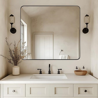 ANDY STAR Black Bathroom Mirrors by ANDYSTAR