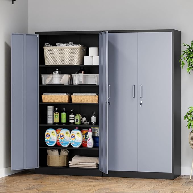 MIIIKO Metal Storage Cabinet - Image 2