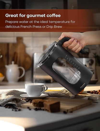 Electric Tea Kettle, INTASTING Glass Electric Kettle - Image 4
