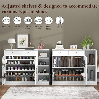Loomie 5-Tier Shoe Cabinet - Image 6