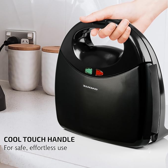 OVENTE Electric Sandwich, Panini and Waffle Maker Set - Image 5
