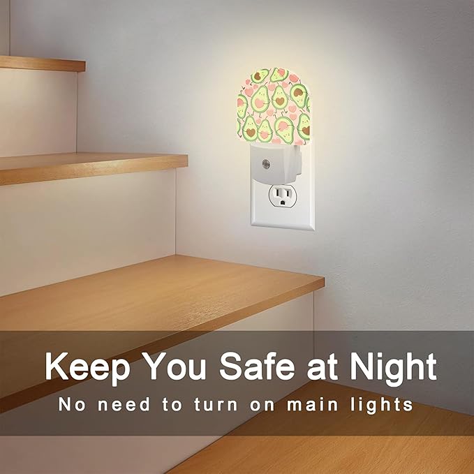sndheke Cute Pink Avocado Night Light - Image 6