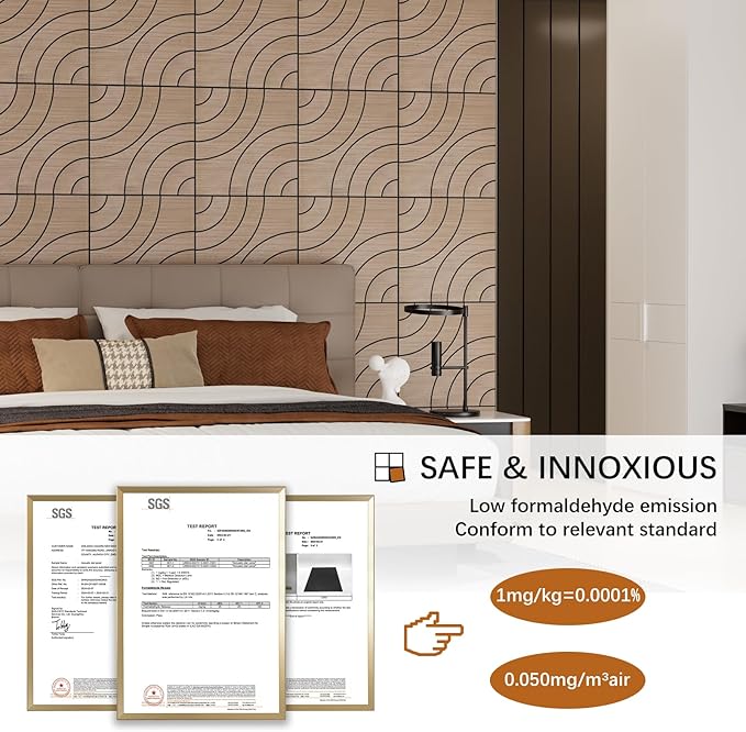 ARMURO 4 Packs Acoustic Wall Panels - Image 3