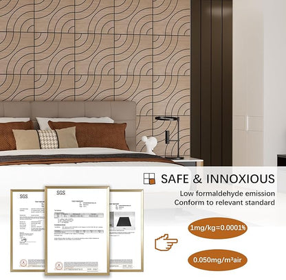 ARMURO 4 Packs Acoustic Wall Panels - Image 3