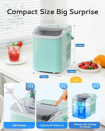 Premium Countertop Ice Maker Machine - Image 6