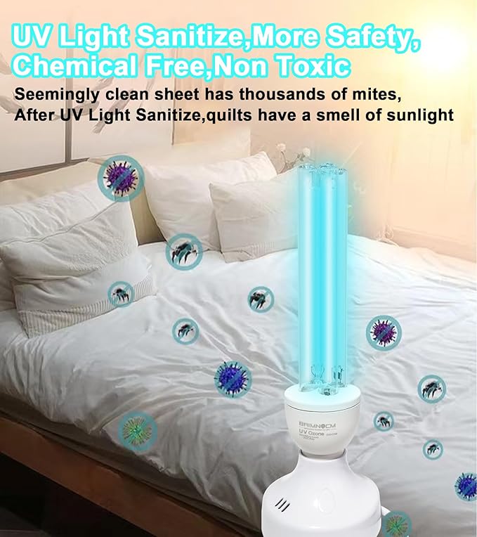 BAIMNOCM 50 Watt UV Light Sanitizer, UVC Germicidal Lamp - Image 4