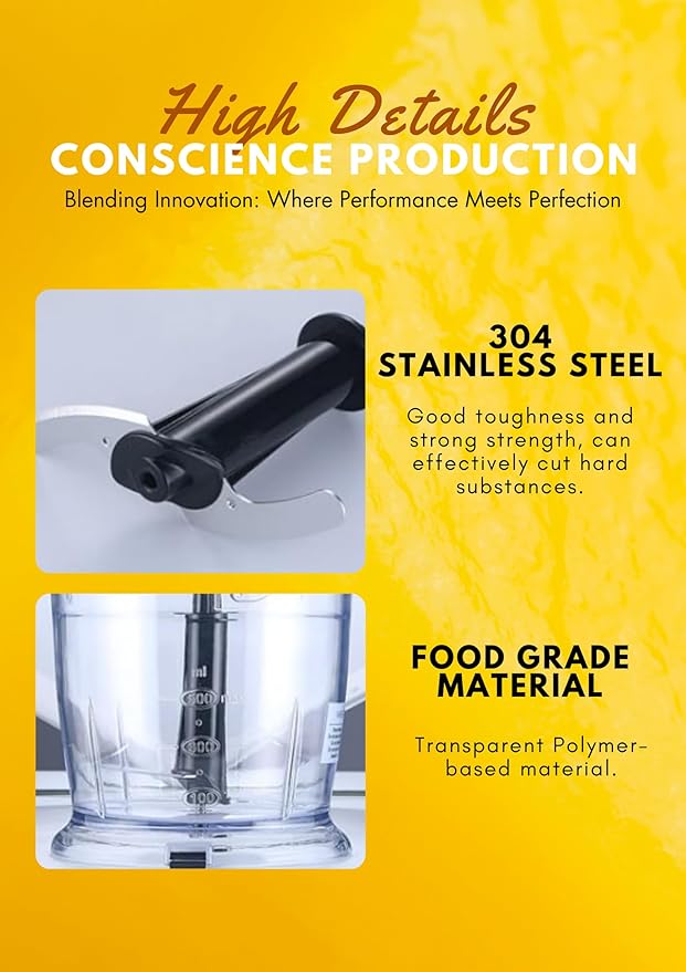 MegaWise 5-in-1 Hand Blender Set - Image 5