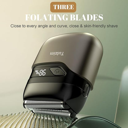 Tulzim Electric Foil Shaver for Men: Portable Electric Razor for Beard/Face - Image 6