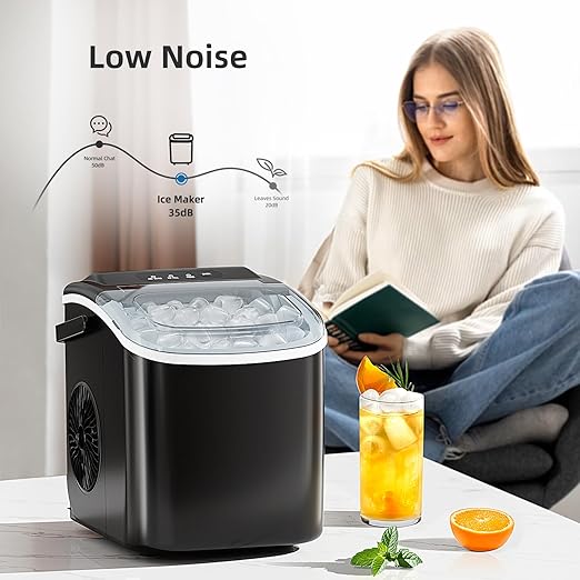 Antarctic Star Ice Maker Countertop, Portable Ice Machine - Image 2