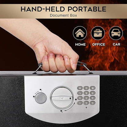 Dalmbox Portable Metal Safe Box - Image 6