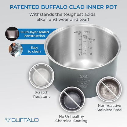 Buffalo Classic Rice Cooker - Image 3