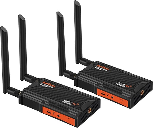 Wireless HDMI Transmitter and Receiver, 1080P Full HD Wireless HDMI Extenders by Bovbox