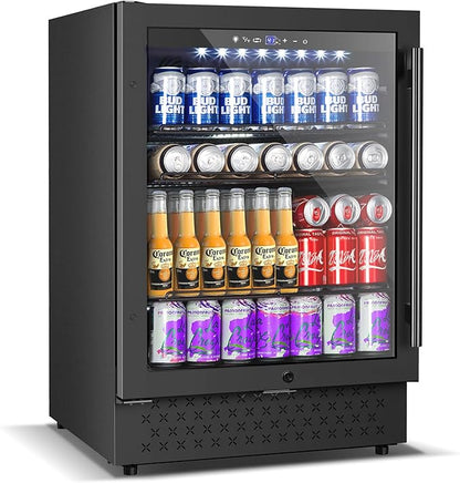24 Inch Beverage Refrigerator, 5.2 Cu. Ft. Drink Refrigerator by Velieta-SpecialistinFridge