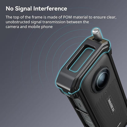SMALLRIG Cage for Insta360 X4, Aluminum Protective Case for Insta 360 X4 - Image 5