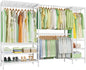Ulif E11 Heavy-Duty Garment Rack, Metal Freestanding Clothes Rack and Closet by Ulif