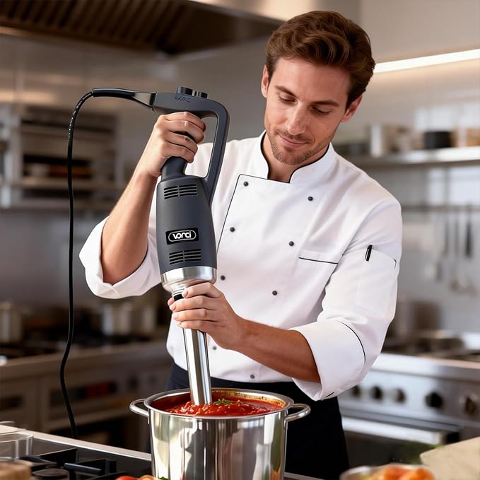 VONCI 350W Commercial Immersion Blender, Light Duty Hand Blender, Variable - Image 7