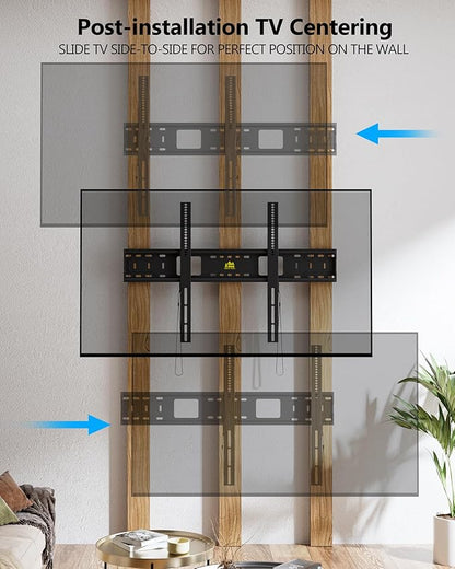 FORGING MOUNT Heavy Duty Fixed TV Wall Mount Holds up to 275Lbs - Image 4