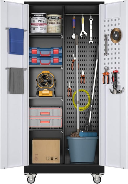 Broom Closet Storage Cabinet by REEMOON
