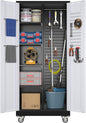 Broom Closet Storage Cabinet by REEMOON