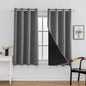 Anytime 100% Blackout Curtain 2 Panels Set, Thermal Insulated Window Drapes by Anytime