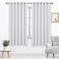 DWCN Blackout Curtains 63 Inch Length, Room Darkening Extra Wide Drapes by DWCN