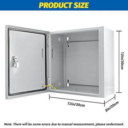 Electrical Box 12 x 12 x 8'' Steel Electrical Junction Box，NEMA 4X Steel - Image 7