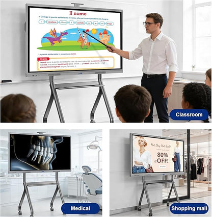 Smart Board Stand for 42-75" Interactive Whiteboards & TVs - Image 6