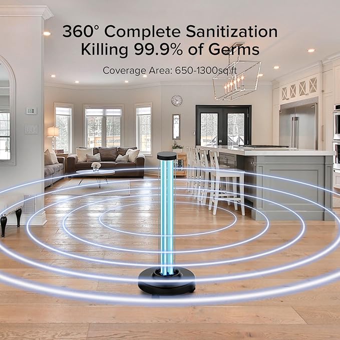 SANSI 120W UVC Disinfection Cart - Image 2