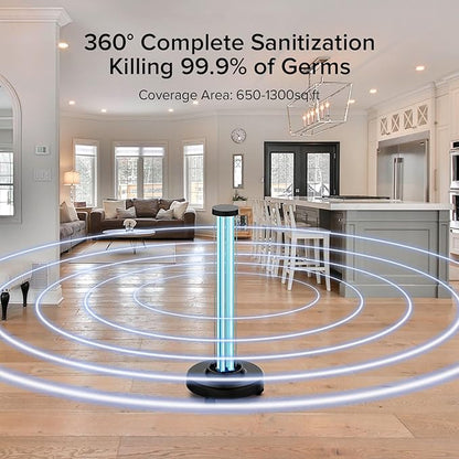 SANSI 120W UVC Disinfection Cart - Image 2
