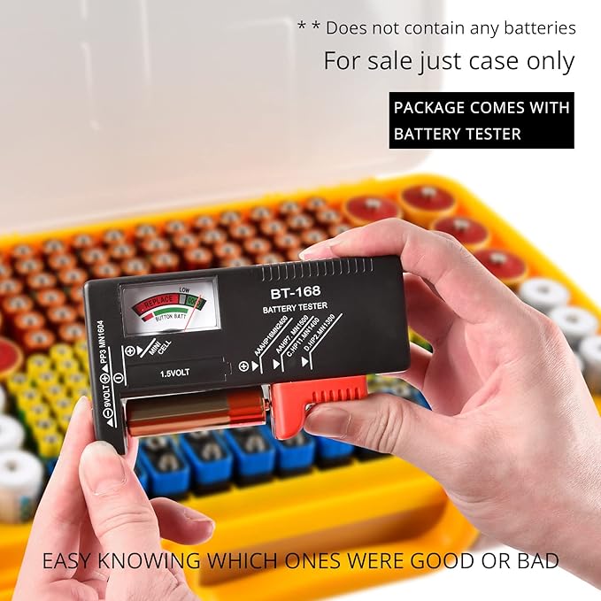 Battery Organizer Storage Holder Box Case - Image 5