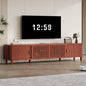 UPOSOJA TV Stand with Fluted Sliding Doors & Adjustable Shelves, Charging by UPOSOJAWishesYouaNiceDay
