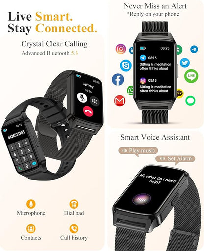 ChronArk Fitness Tracker Watch for Women Men, Step Counter Compatible - Image 4