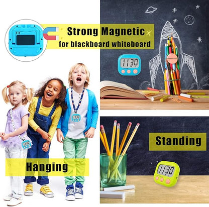 Classroom Timers for Teachers Kids Large Magnetic Digital Timer 4 Pack - Image 3