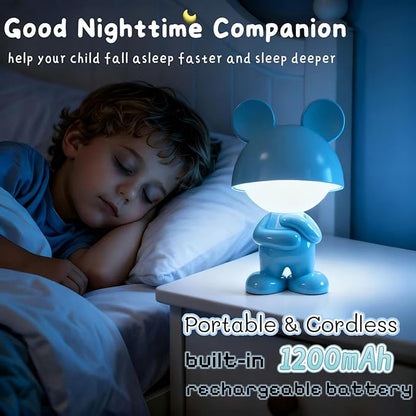 ShonlPin Night Light for Kids, Rechargeable Table Lamp, Touch Lamps for - Image 3