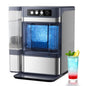 Ice Maker Countertop Nugget, 44 Lbs/24h Chewable Crunchable Ice Maker by QAUSOU