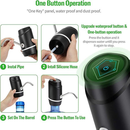 5 Gallon Electric Drinking Portable Water Dispenser, Universal USB Charging - Image 2
