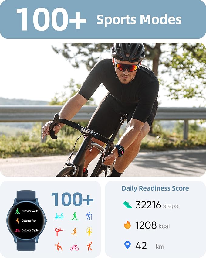 Parsonver Smart Watch for Women Men Compatible - Image 4