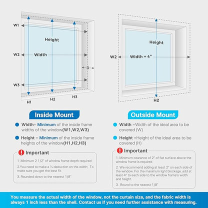DENFOON Motorized Blinds with Remote, Thermal Electric Blinds【Solar Panel】 - Image 5