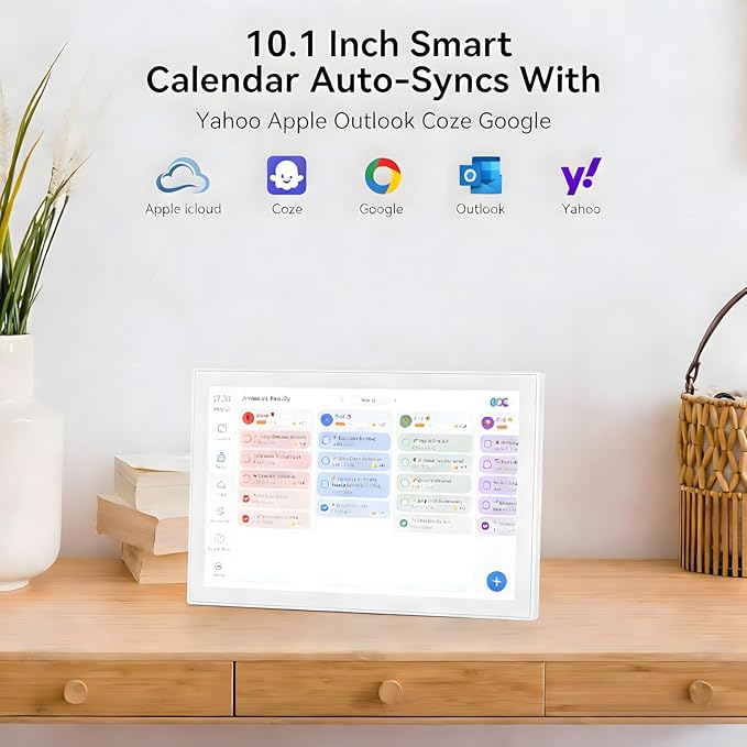 Digital Calendar, Electronic Calendar 10.1 Inch - Image 2