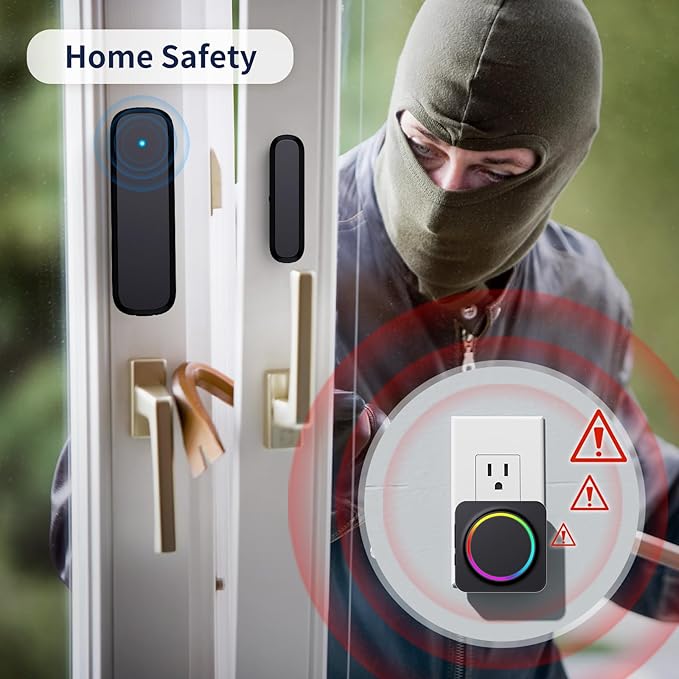 Door Chime, Door Chimes When Door Opens, Door Sensor Door Open Alarm - Image 4