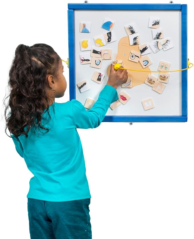 Magnetic Toddler Activity Wall Panel Toy – Interactive Wall Busy Board – by PlayscapesLLC