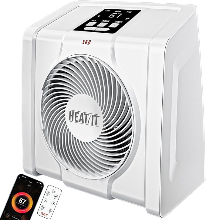 HEATIT Space Heater with Remote by HEATIT