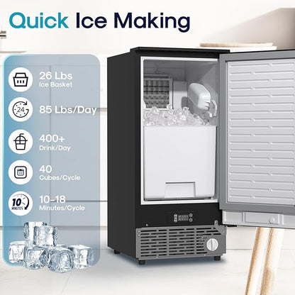 ICEPURE 15" Under Counter Ice Maker - Image 2