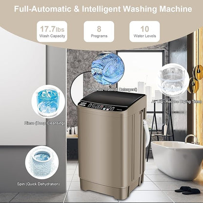 17.7 lbs Full Automatic Washing Machine - Image 3