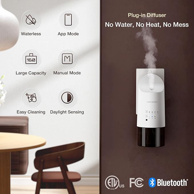 Airversa Smart Waterless Diffuser Plug in Wall - Image 2